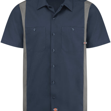 Dickies® Men's Industrial Color Block Short-Sleeve Shirt / 24DNSM