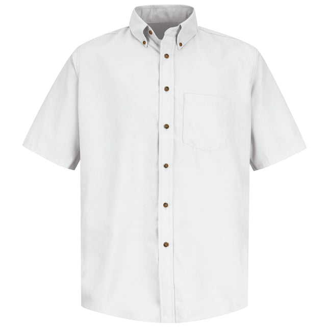Red Kap® Men's Short Sleeve Poplin Dress Shirt / SP80WH