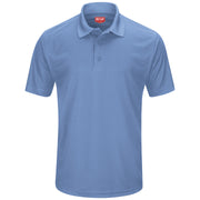 Red Kap® Men's Short Sleeve Performance Knit® Pocketless Core Polo / SK96MB