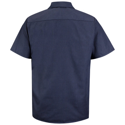 Red Kap® Men's Short Sleeve Durastripe® Work Shirt / SP24NL