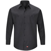 Red Kap® Men's Long Sleeve Work Shirt with MIMIX® / SX10BK