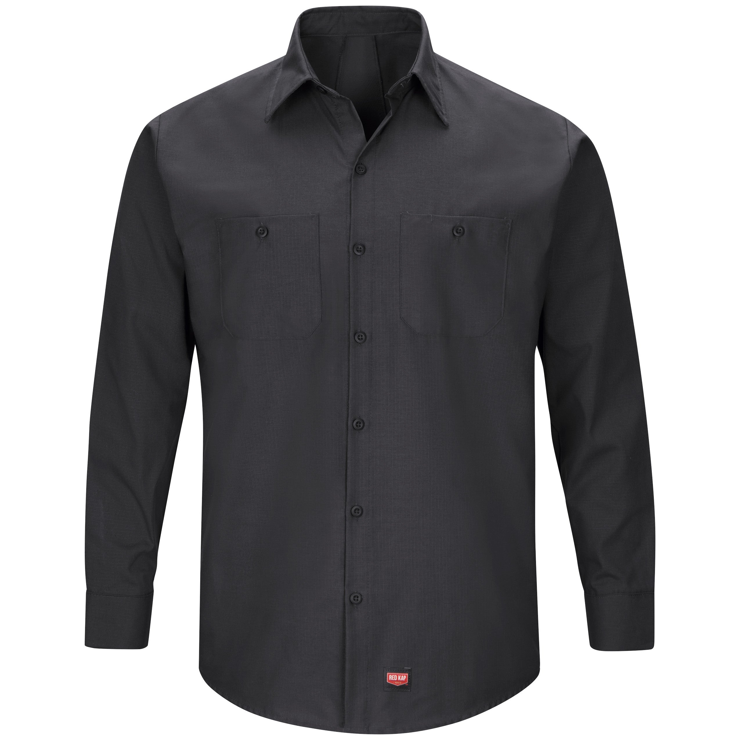 Red Kap® Men's Long Sleeve Work Shirt with MIMIX® / SX10BK