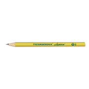 Ticonderoga Laddie Woodcase Pencil, Hb (#2), Black Lead, Yellow Barrel, Dozen