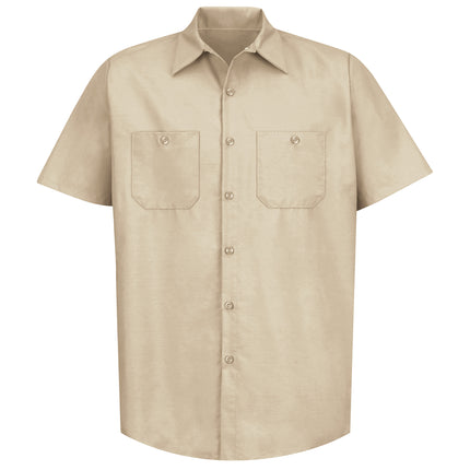Red Kap® Men's Short Sleeve Industrial Work Shirt / SP24LT