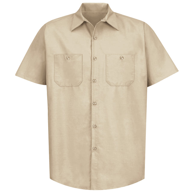 Red Kap® Men's Short Sleeve Industrial Work Shirt / SP24LT