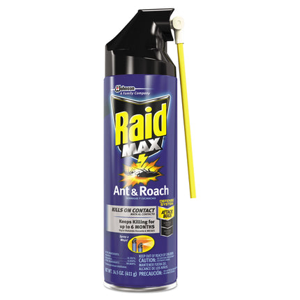 Ant/Roach Killer, 14.5 oz Aerosol Spray, Unscented, 6/Carton
