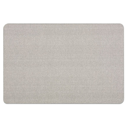 Oval Office Fabric Board, 48" x 36", Gray Surface