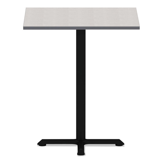 Reversible Laminate Table Top, Square, 35.38w X 35.38d, White/gray