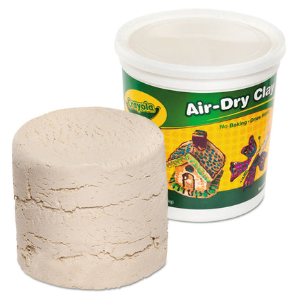 Air-Dry Clay, White, 5 Lbs
