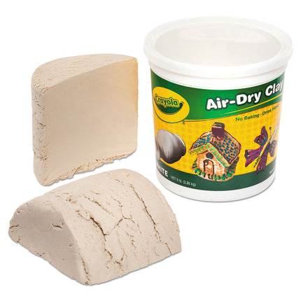 Air-Dry Clay, White, 5 Lbs