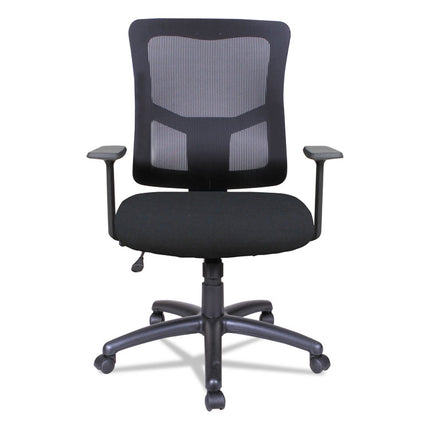 Alera Elusion Ii Series Mesh Mid-Back Swivel/tilt Chair, Supports Up To 275 Lb, 18.11" To 21.77" Seat Height, Black