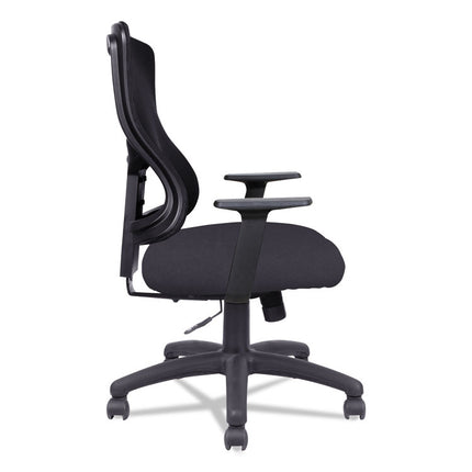 Alera Elusion Ii Series Mesh Mid-Back Swivel/tilt Chair, Supports Up To 275 Lb, 18.11" To 21.77" Seat Height, Black