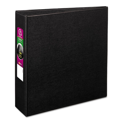 Durable Non-View Binder With Durahinge And Slant Rings, 3 Rings, 3" Capacity, 11 X 8.5, Black
