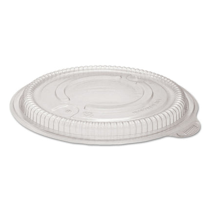 MicroRaves Incredi-Bowl Lid, For 18 oz to 48 oz Incredi-Bowls, 8.5" Diameter x 0.63" h, Clear, Plastic, 150/Carton