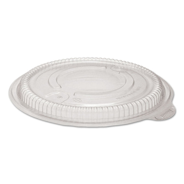 MicroRaves Incredi-Bowl Lid, For 18 oz to 48 oz Incredi-Bowls, 8.5" Diameter x 0.63" h, Clear, Plastic, 150/Carton