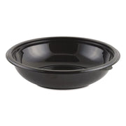 Crystal Classics Bowl, 32 oz, 8.5" Diameter x 2.14" h, Black, Plastic, 300/Carton