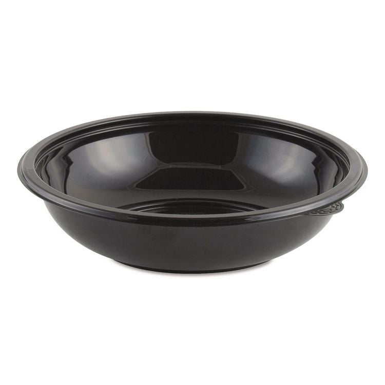 Crystal Classics Bowl, 32 oz, 8.5" Diameter x 2.14" h, Black, Plastic, 300/Carton