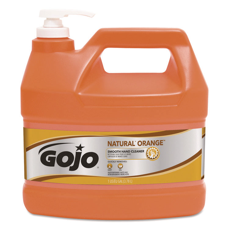 NATURAL ORANGE Smooth Hand Cleaner, Citrus Scent, 1 gal, 4/Carton