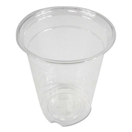 Clear Plastic Cold Cups, 12 oz, 50/Sleeve, 20 Sleeves/Carton