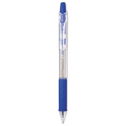 R.s.v.p. Rt Ballpoint Pen, Retractable, Medium 1 Mm, Blue Ink, Clear Barrel, Dozen