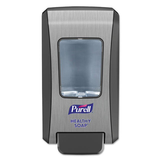 Fmx-20 Soap Push-Style Dispenser, 2,000 Ml, 4.68 X 6.6 X 11.66, Graphite, 6/carton