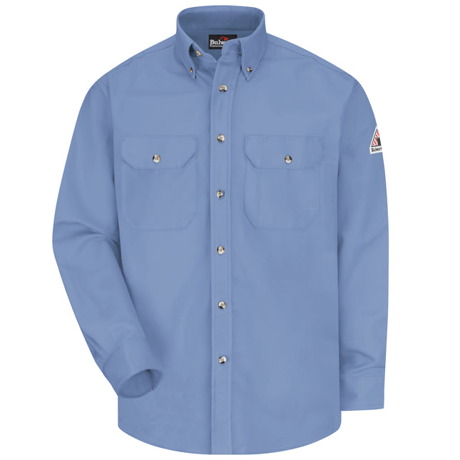 Bulwark® Men's Midweight FR Dress Uniform Shirt / SLU2LB