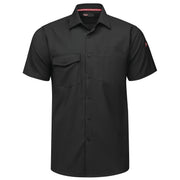 Red Kap® Men's Cooling Short Sleeve Work Shirt / TSM2BK