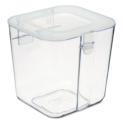 Stackable Caddy Organizer, Small, Plastic, 4.33 x 4 x 4.38, White