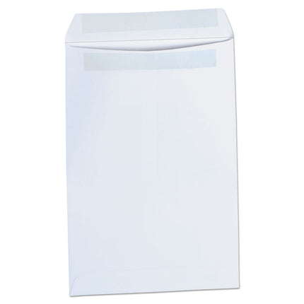 Self-Stick Open End Catalog Envelope, #1, Square Flap, Self-Adhesive Closure, 6 x 9, White, 100/Box