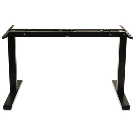 Alera AdaptivErgo Sit-Stand Two-Stage Electric Height-Adjustable Table Base, 48.06" x 24.35" x 27.5" to 47.2", Black