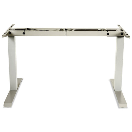 Alera AdaptivErgo Sit-Stand Two-Stage Electric Height-Adjustable Table Base, 48.06" x 24.35" x 27.5" to 47.2", Gray