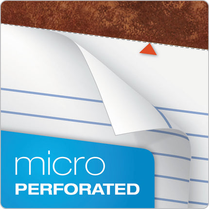 "The Legal Pad" Ruled Perforated Pads, Wide/legal Rule, 50 White 8.5 X 14 Sheets, Dozen