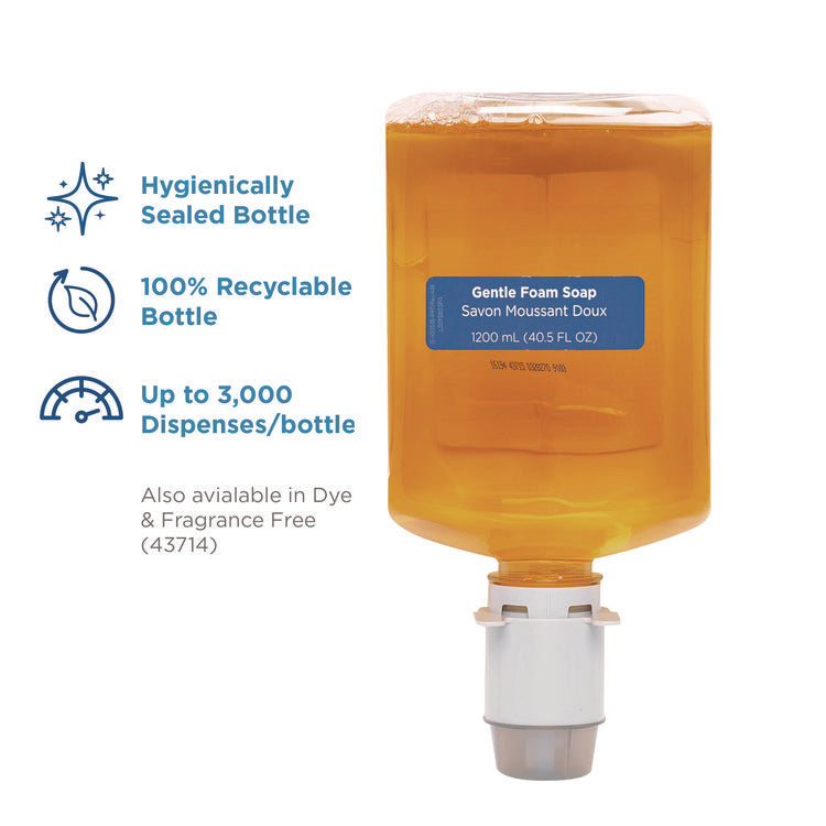 Pacific Blue Ultra Foam Soap Manual Dispenser Refill, Pacific Citrus Scent, 1,200 mL, 4/Carton