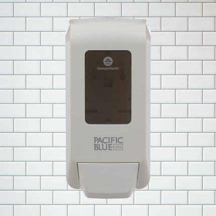 Pacific Blue Ultra Soap/sanitizer Dispenser, 1,200 Ml, White