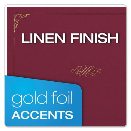 Certificate Holder, 11.25 x 8.75, Burgundy, 5/Pack