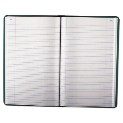 Account Record Book, Record-Style Rule, Blue Cover, 11.75 X 7.25 Sheets, 150 Sheets/book