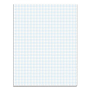 Quadrille Pads, Quadrille Rule (5 Sq/in), 50 White 8.5 X 11 Sheets