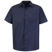Red Kap® Men's Short Sleeve Durastripe® Work Shirt / SP24NL