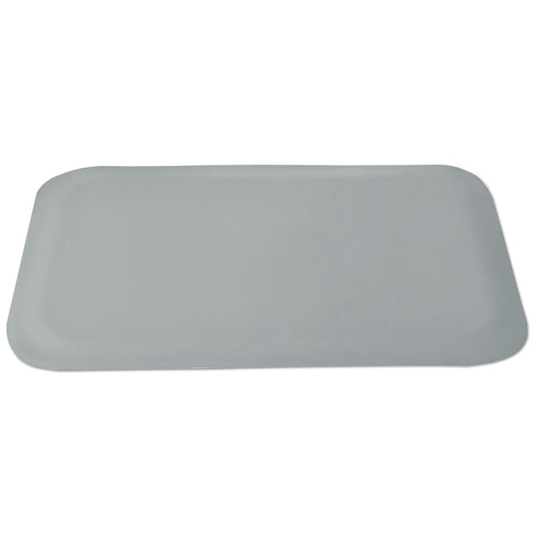 Pro Top Anti-Fatigue Mat, Pvc Foam/solid Pvc, 24 X 36, Gray