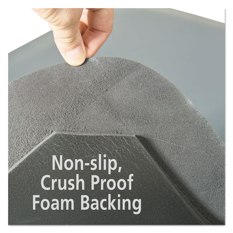 Pro Top Anti-Fatigue Mat, Pvc Foam/solid Pvc, 24 X 36, Gray