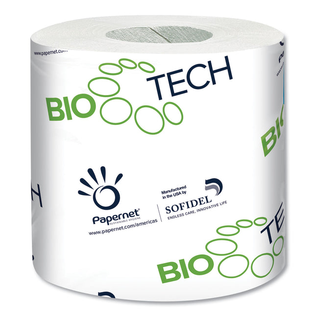 Biotech Toilet Tissue, Septic Safe, 2-Ply, White, 500 Sheets/roll, 96 Rolls/carton
