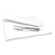 Select Dinner Napkins, 1-Ply, 15 X 15, White, 1000/carton