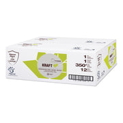 Kraft Tech Hardwound Paper Towel, Kraft, 1-Ply, 5.5 x 5.5, Brown, 350 ft/Roll, 12 Rolls/Carton