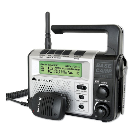 XT511 GMRS Base Camp Two-Way Radio, 5 W, 22 Channels, 22 Frequencies