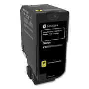 74c10y0 Return Program Unison Toner, 3,000 Page-Yield, Yellow
