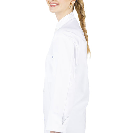EDWARDS 8 BUTTON LONG SLEEVE CHEF COAT