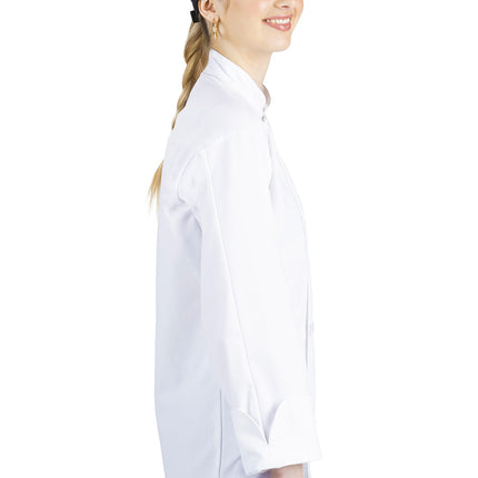 EDWARDS 8 BUTTON LONG SLEEVE CHEF COAT
