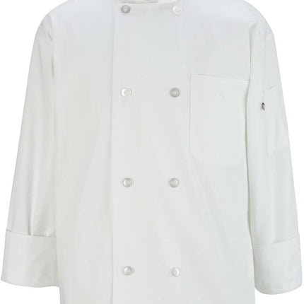 EDWARDS 8 BUTTON LONG SLEEVE CHEF COAT
