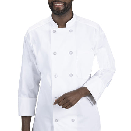 EDWARDS 10 BUTTON LONG SLEEVE CHEF COAT