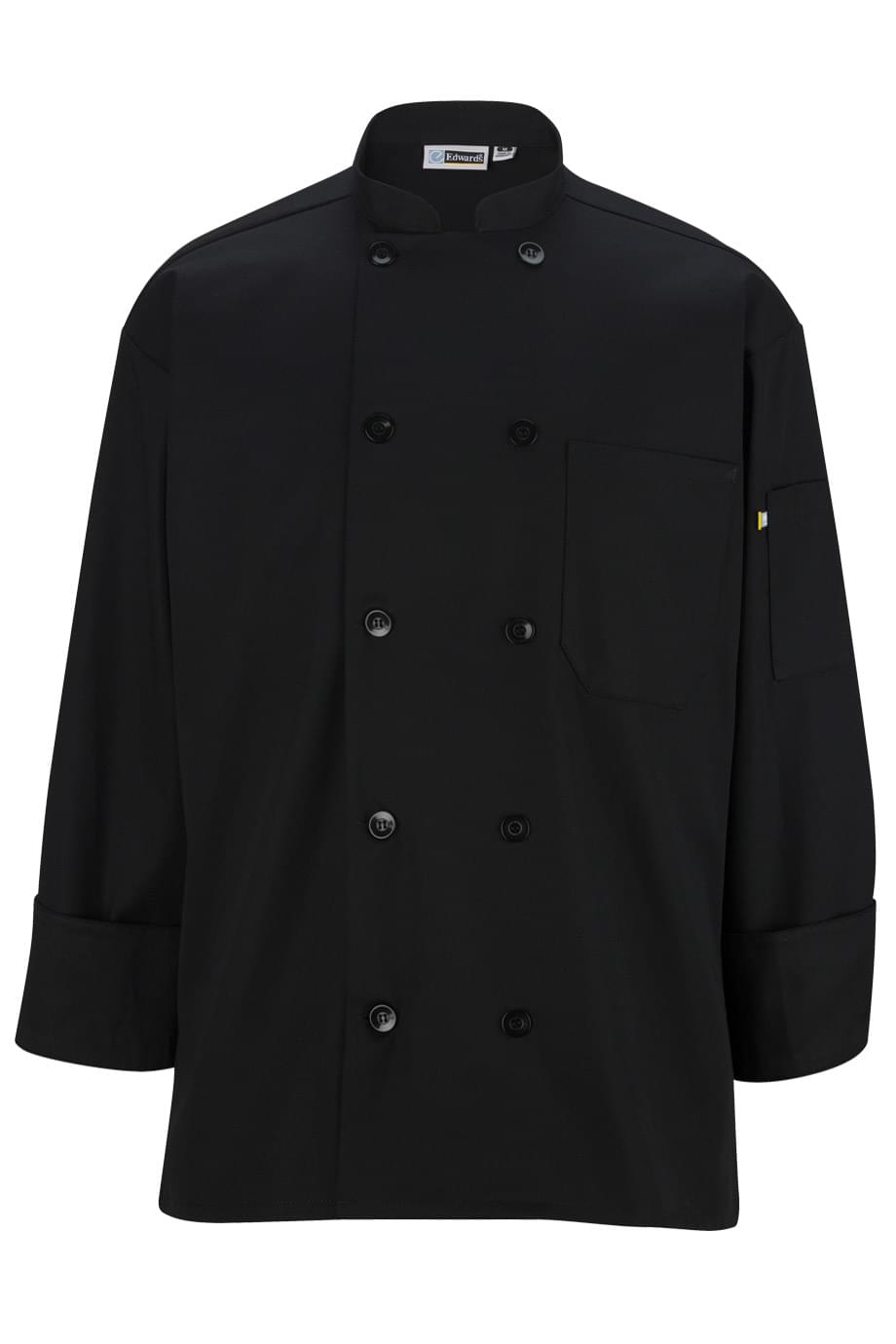 EDWARDS 10 BUTTON LONG SLEEVE CHEF COAT